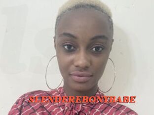 SLENDEREBONYBABE